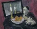 Silvio Zesch, Stilleben mit Spiegel, 2007, Öl auf Leinwand