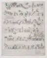 Ralf Bergner, Chronique scandaleuse, 1989, Kolorierte Radierung mit Tonplatte auf Velin
