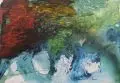 Thomas Lange, Cielo IXa, 2008, Mischtechnik auf textilem Bildträger