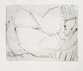 Hans-Reinhard Lehmphul, Amorphe Formen, 1990, Radierung mit Tonplatte auf "Hahnemühle" - Bütten