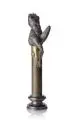 Albert Hrachi Vardanyan, Sitting woman, 2000, Bronze, gegossen, partiell grünlich patiniert und poliert