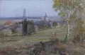 Franz Schreyer, Herbsttag, 1920, Öl auf Leinwand