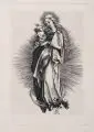 Albrecht Durer, Madonna, auf der Mondsichel stehend, Verschiedene Drucktechniken auf Bütten