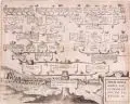 Wolfgang Kilian, Arbor genealogica electorvm et dvcorvm saxoniae, 1621, Kupferstich, auf Bütten mit Wasserzeichen (Krone, nicht identifiziert)
