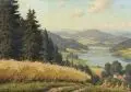 Willy Hanft, Landschaft im Schwarzwald. 1. H. 20. Jh, Öl auf Leinwand