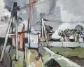 Jürgen Schieferdecker, Hiddensee, 1960, Leimfarben auf Malpappe