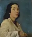 Karl Storch, Lena, Öl auf Sperrholz. / Öl auf Hartfaserplatte