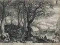 Jan II Collaert, Neun Monatsdarstellungen. 1586- 1618, Kupferstiche auf Bütten nach Zeichnungen von Josse de Momper, erschienen im Verlag von Philipp Galle