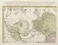Johann Baptist Homann, Besondere Land Karte des Herzogth. od. Chvrkreises Sachsen […], Kupferstich auf Bütten, grenz- und flächenkoloriert