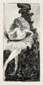 Clemens Gröszer, Femme Fatale, 1985, Lithographie