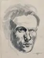 Hanns Oehme, Selbstportrait
