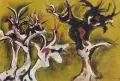 Jürgen Seidel, Ohne Titel, 1967, Mischtechnik auf festem Papier