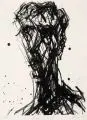 Max Uhlig, Kopf T.M. II, 1989, Lithographie