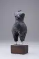 Michaela Egdmann, o.T. (Weiblicher Torso), 2009, Keramik, schwarzbraune Metallglasur
