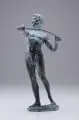 Ernst Gustav Jäger, Fechter, Wohl 1930, Bronze, gegossen, schwarzbraun patiniert