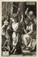 Albrecht Durer, Dornenkrönung Christi, 1512, Kupferstich auf Bütten