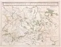 Gerardus Mercator, Saxonia superior, cum Lusatia et Misnia, Kupferstich, grenz- und flächenkoloriert