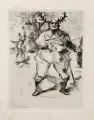Lovis Corinth, Falstaff, 1919, Radierung mit Tonplatte auf Bütten