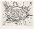 Wieland Förster, Daktylogramme, 1993, Radierung mit Tonplatte auf "Hahnemühle"-Bütten