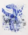 Veit Hofmann, Maid of the mist, 1995, Farbserigraphie auf Bütten