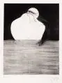Gregor-Torsten Kozik, Mutter mit dem Dornenkranz, 1987, Radierung auf Bütten
