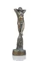 Jiang Bian-Harbort, Figur I, 2006, Bronze, gegossen, partiell grünschwarz patiniert