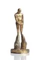 Jiang Bian-Harbort, Figur II, 2006, Bronze, gegossen, partiell braun patiniert