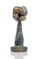 Jiang Bian-Harbort, Figur III, 2006, Bronze, gegossen, partiell grünschwarz patiniert