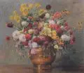 Wilhelm Claudius, Blumenstilleben. Wohl um 1930, Öl auf Leinwand