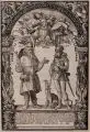 Daniel Hopfer, Jacob und Esau, 1514, Holzschnitt