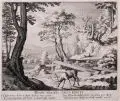 Matthäus I Merian, Matthäus Merian, Zwei Sinnsprüche und zwei Darstellungen nach Ovid, 1624, Radierungen mit typografischer Beschriftung in Latein und Deutsch am unteren Rand
