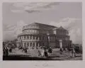 F. E. Schmidt, Das [erste] Hoftheater., Stahlstich