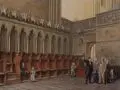 Robert Wehle, (zugeschr.), Im Meißner Dom. Spätes 19. Jh, Aquarell