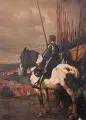 Angelo Jank, Die eiserne Wehr, 1902, Farblithographie