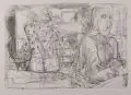 Rolf Kurth, Juri Trifonow: der Tausch, 1977, Lithographien