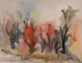 Heinz Tetzner, Herbstliche Landschaft. Ohne Jahr