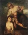 Ernst Zimmermann, Der Musikunterricht, Nach 1900, Öl auf Leinwand
