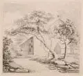Christoph Nathe, Das helle Haus, Um 1800, Radierung