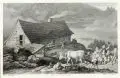 Ludwig Richter, Rocca di Mezzo, Stahlstiche (4) und eine Radierung