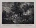 F. Geisler, Wielands Oberon, 1802, Kupferstich nach einer Zeichnung von J