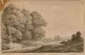 Wenceslaus Hollar, Die beiden Männer am Waldrande