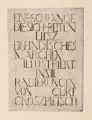 Curt Großpietsch, Die Schlange die sich reiten liesz- Ein indisches Märchen, 1925, Radierungen