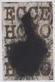 Michael Morgner, Ecce homo (I), 1992, Farbradierung über Blindprägung auf "Hahnemühle"-Bütten