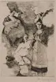 Johannes Driesch, Mütter, 1923, Radierung auf Kupferdruckkarton