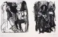 Claus Weidensdorfer, Ohne Titel, 1981, Lithographie