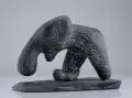 Hermann Karl Geibel, Mutter Erde, 1959, Bronze, schwarzbraun patiniert