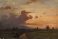 Johan Christian Clausen Dahl, Morgenstimmung bei Pillnitz
