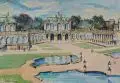 Erich Bucher, Dresden- Zwinger, 1968, Aquarell