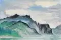 Hanns Oehme, Norwegische Küstenlandschaft. Ohne Jahr