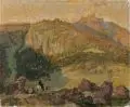 Otto Wilhelm Merseburg, Blick auf die Wartburg, Um 1920, Öl auf Leinwand